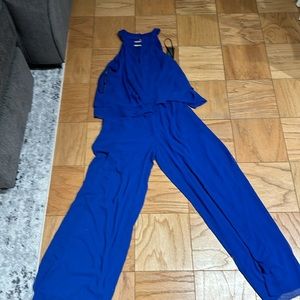 NWT Vince Camuto chiffon jumpsuit